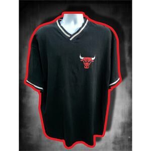 Vintage Pro Player Chicago Bulls Shirt XXL Adult Black NBA Men's